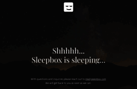 sleepbox.com