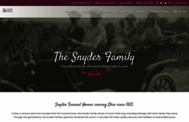 snyderfuneralhomes.com