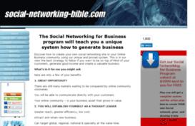 social-networking-bible.com