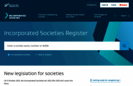 societies.govt.nz