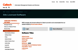 software.caltech.edu