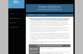 softwarecallsettlement.com