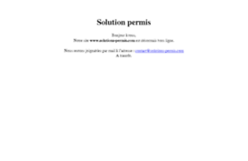 solutions-permis.com