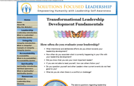 solutionsfocusedleadership.com