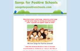 songsforpositiveschools.com