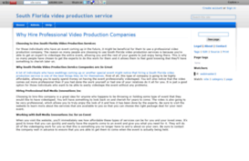southfloridavideoproductionservice.wikidot.com