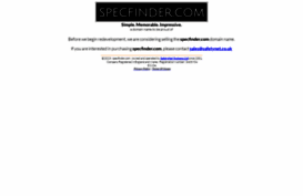 specfinder.com