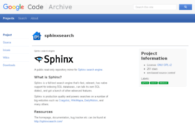 sphinxsearch.googlecode.com