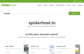 spiderhost.in