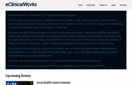 sponsors.eclinicalworks.com