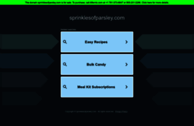 sprinklesofparsley.com