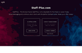 staff-plus.com