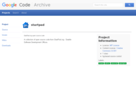 startpad.googlecode.com