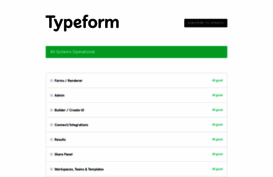 status.typeform.com
