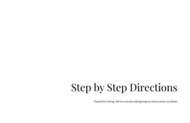 stepbystepdirections.com