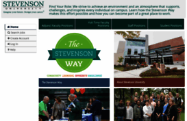 stevenson.peopleadmin.com