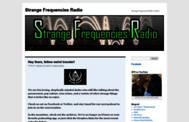 strangefrequenciesradio.wordpress.com
