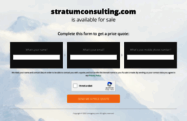 stratumconsulting.com