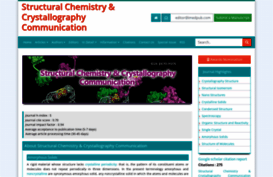 structural-crystallography.imedpub.com