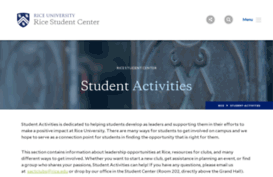 studentactivities.rice.edu