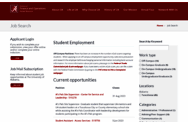 studentjobs.ua.edu