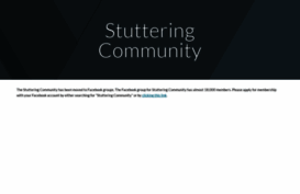 stutteringcommunity.com