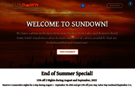 sundowncabinrentals.com