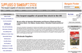 suppliersofbankruptstock.co.uk