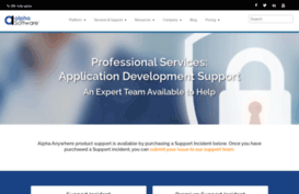 support.alphasoftware.com