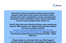 support.biznetnetworks.com