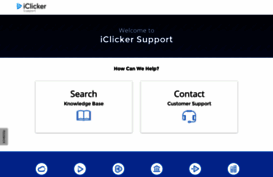 support.iclicker.com