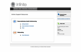 support.infiniteconferencing.com