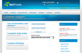 support.netfronts.com