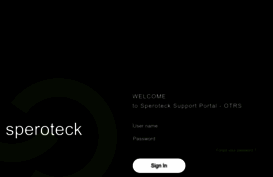 support.speroteck.com