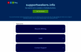 supportseekers.info