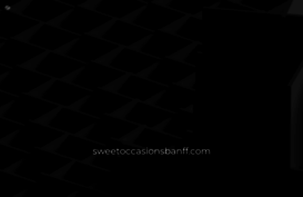 sweetoccasionsbanff.com