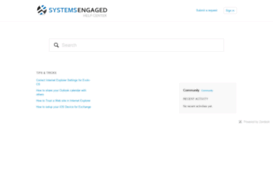 systemsengaged.zendesk.com