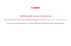 tammonet.canon-europe.com