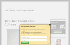 tax-credits-and-deductions.com