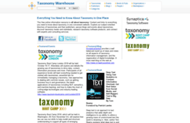 taxonomywarehouse.com