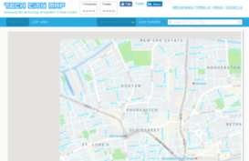 techcitymap.com