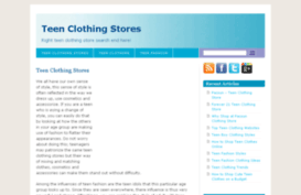 teenclothingstores.net
