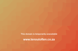 tenoutoften.co.za