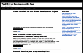 testdrivendevelopment.ourownjava.com