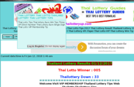 thailotterytips.freeforums.biz