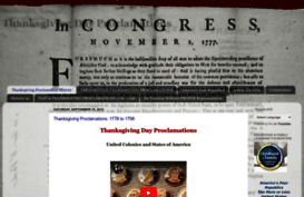 thanksgivingproclamations.com