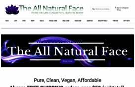 theallnaturalface.com
