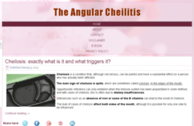 theangularcheilitis.com