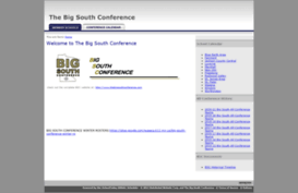 thebigsouthconference.org