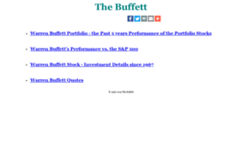 thebuffett.com